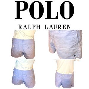 POLO RALPH LAUREN - Classic Blue Cotton Pony Short. Size 4